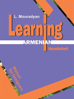 cover image of Learning Armenian